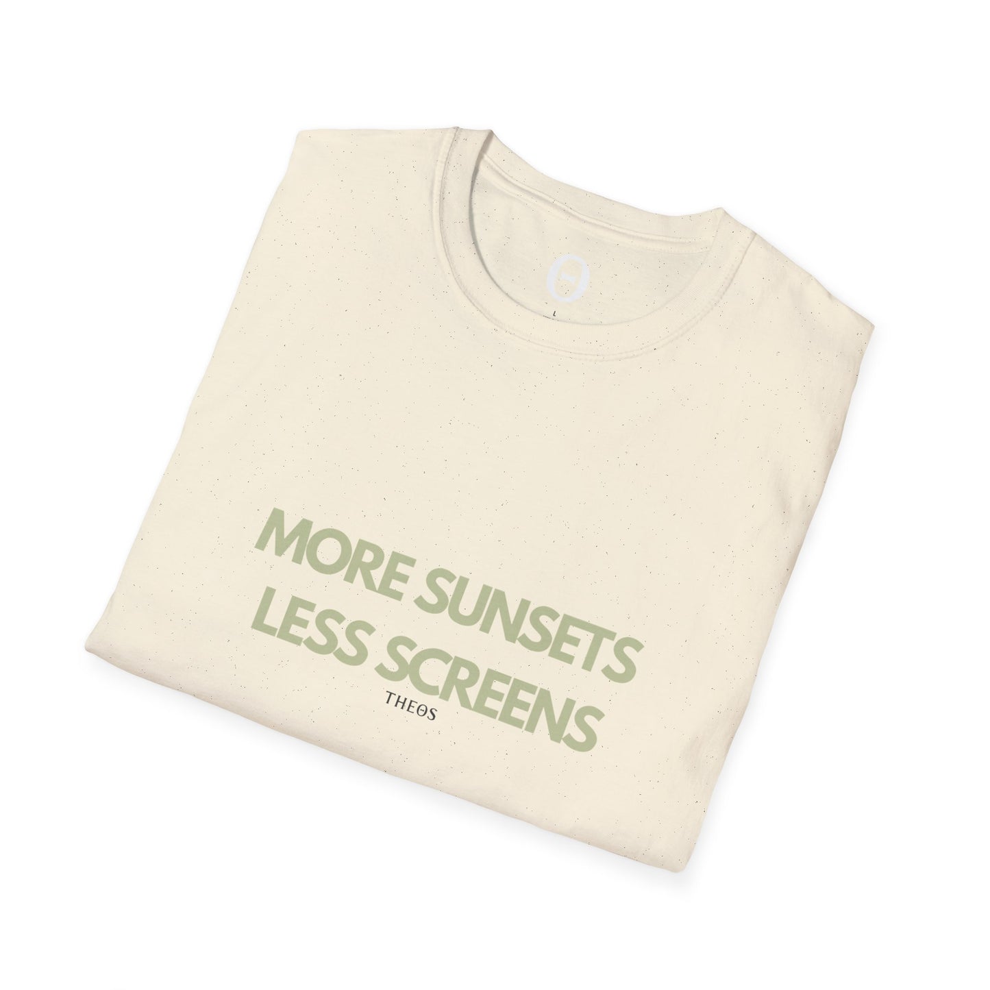 More Sunsets Less Screens T-Shirt — Casual Nature-Inspired Tee
